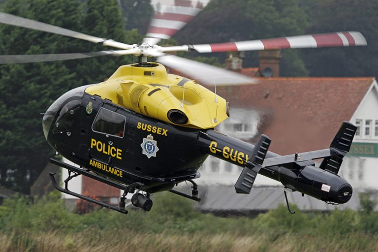 O Serviço Nacional de Aviação Policial (NPAS) é lançado no Reino Unido