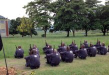 Alunos do Curso de Tripulante Operacional do GAM fazem treinamento de tiro embarcado e rapel