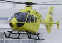 Eurocopter entrega quatro EC135 para serviços aeromédicos na Finlândia