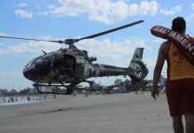 GRAer/PR realiza treinamento no litoral paranaense