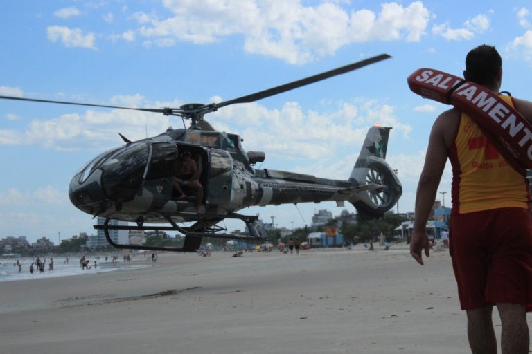 GRAer/PR realiza treinamento no litoral paranaense