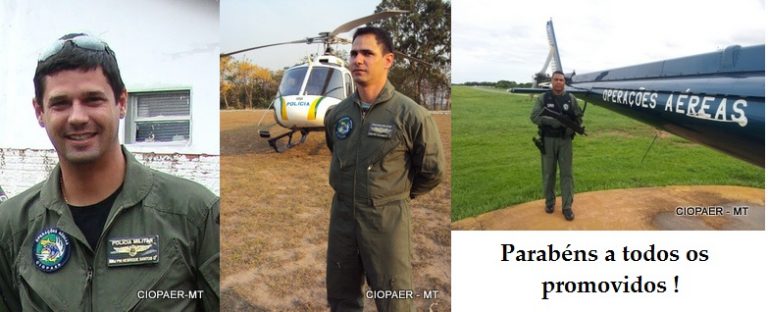 Oficiais do CIOPAer/MT são promovidos