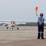 Fiscal de Pátio. Foto: Arte da Navegação Aérea.