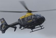 Helicóptero da Polícia de West Midlands/UK ajudou na prisão de mais de 500 pessoas em 2012