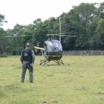 Batalhão de Aviação da Brigada Militar apoia buscas de assaltantes de banco