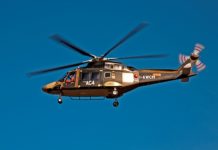 Voa o quarto protótipo do AgustaWestland AW169