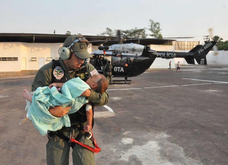 Resgate aeromédico salva vidas em municípios do Maranhão