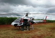 GRPAe/SP apoia FAB nas buscas de helicóptero R-66 acidentado