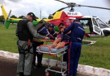 CIOPAER/AC socorre índios baleados em Santa Rosa do Purus