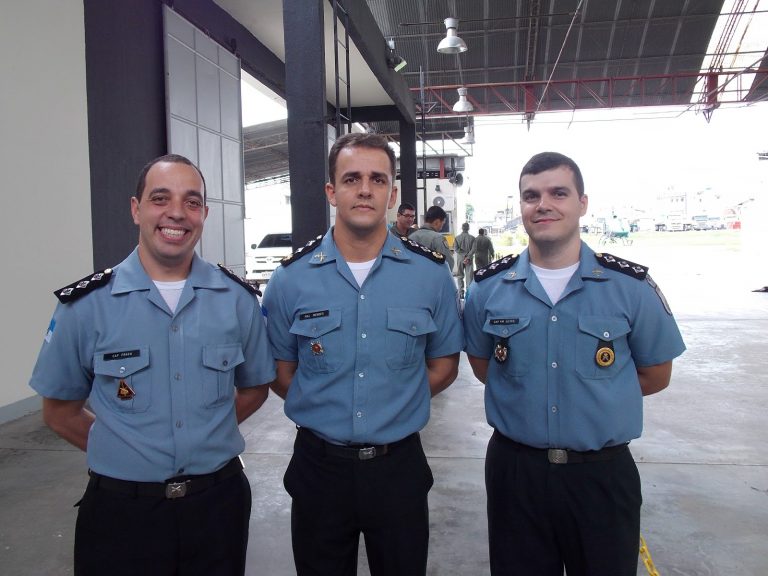 Grupamento Aeromóvel da PM do Rio realiza solenidade de ascensão técnica de pilotos