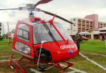 GRAESP/PA realiza “pouso teste” para construção de um heliponto no HRBA