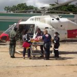 Idosa é transferida com urgência pelo Helicoptéro do SAMU Alagoas 2