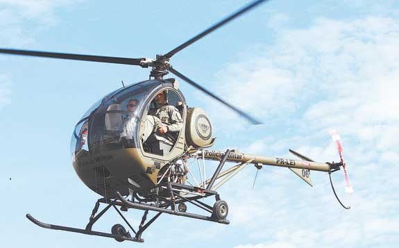 Supercâmeras de aeronaves vão patrulhar as ruas do Rio