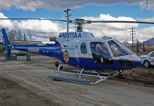 Acidente com helicóptero policial no Alaska/EUA