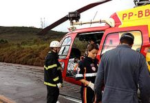 BOA/MG resgata pessoas em dia agitado