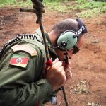 Sgt Almada durante operação com o IBAMA