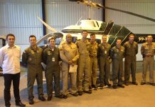 Efetivo do GRAER/PR realiza Ground School da aeronave BH06