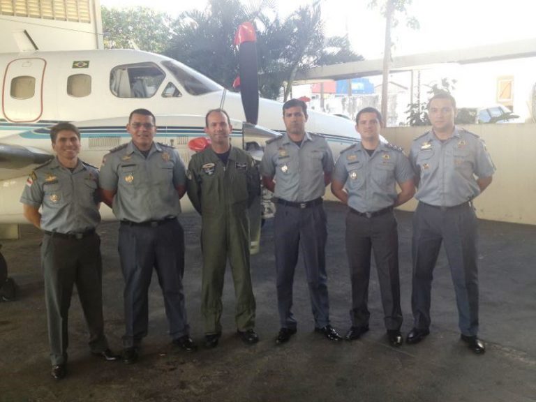 Pilotos policiais do GRAer/AM realizam visita técnica ao CEIOPAer/RN