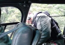 Mulher é resgatada após se ferir em meio a mata em Garuva/SC