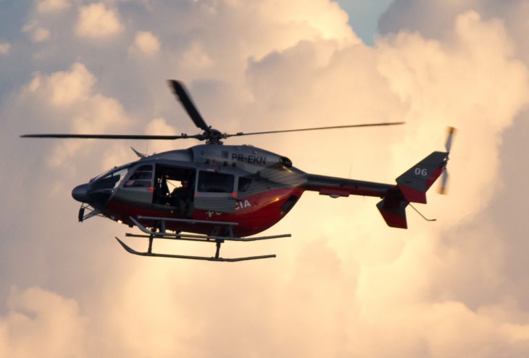 Chega o primeiro EC145 para Coordenadoria Integrada de Operações Aéreas do Ceará