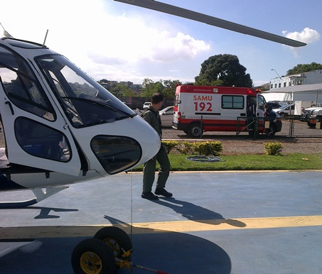 NOTAer/ES e SAMU garantem agilidade no atendimento a acidentado