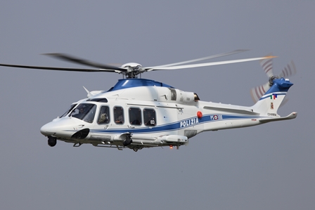 Polícia italiana recebe seus primeiros dois AW139
