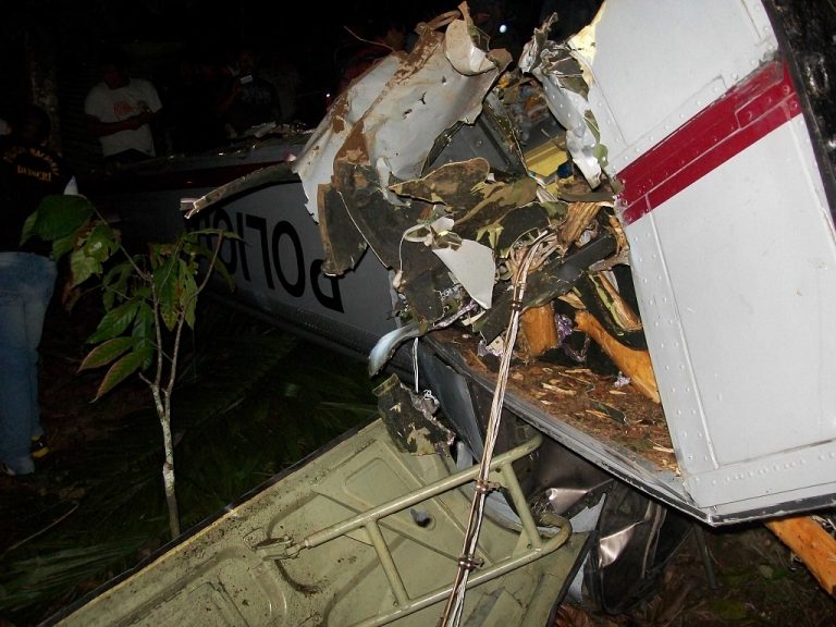 Acidente com helicóptero da Polícia Nacional do Peru