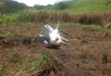 Acidente com helicóptero da Polícia Nacional da Filipinas