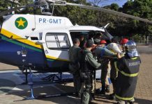 CIOPAer/MT: Simulação de acidente em Cuiabá