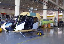 Novo helicóptero EC130 T2 chega ao Brasil
