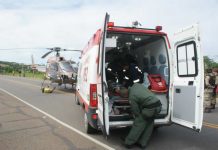 GRAER/BA resgata família vítima de acidente de trânsito na BA-099