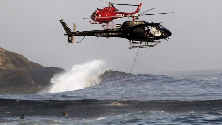 SAER apoia Corpo de Bombeiros em salvamento no mar