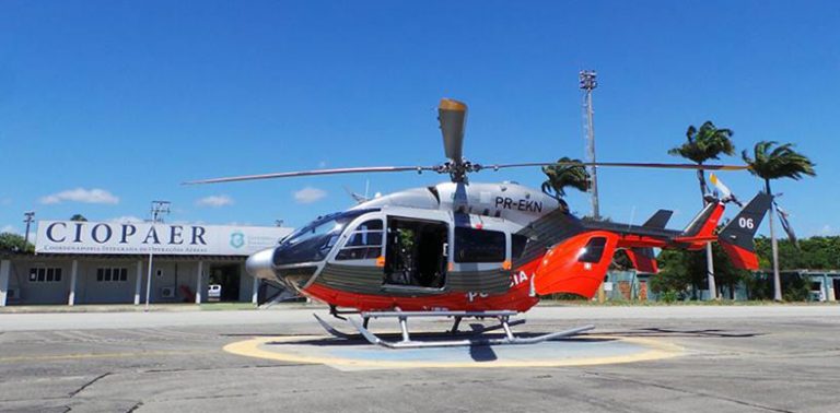 Segurança pública do Ceará recebe reforço do primeiro EC145