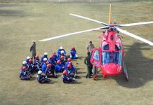 Médicos e enfermeiros concluem o II estágio de adaptação ao serviço aéreo