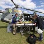 Irmãs de quatro e sete anos se queimaram com chá em PG e foram levadas para Curitiba. Foto: Fábio Matavelli