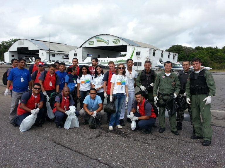 GRAESP/PA participa da Campanha cata F.O.D, no Aeródromo de Santarém