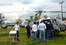Vítima de acidente na BR 277 é levada de helicóptero a Curitiba