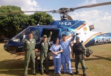 Missão de transporte de órgãos envolve PM, Bombeiro e FAB