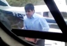 GTA/MA resgata presidente municipal do PV após acidente com avião