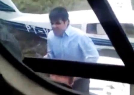 GTA/MA resgata presidente municipal do PV após acidente com avião