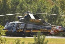 Acidente com AS365 Dauphin da polícia de Maryland/EUA