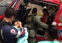 Bebê é picado por escorpião e socorrido por helicóptero dos bombeiros em MG
