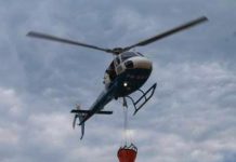 Ciopaer/TO atua no combate a incêndio na Serra do Lajeado