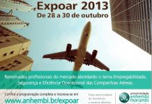 Curso de Aviação Civil da Anhembi Morumbi promove Expoar 2013