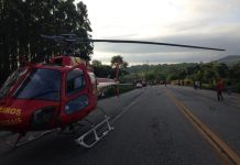 Ocorrência grave atendida pelo BOA em Bom Jesus do Amparo/MG