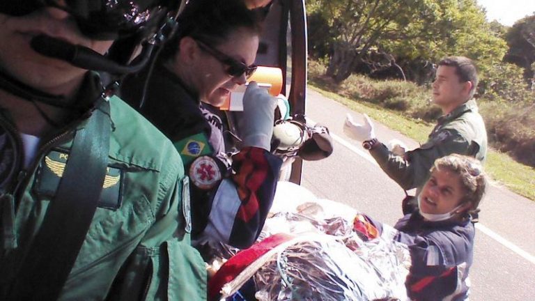 Resgate realizado pelo NOTAer em Guarapari/ES