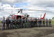 PM realiza operação em Castilho com apoio do helicóptero Águia