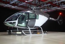 Apresentado o protótipo do helicóptero suiço Marenco SKYe SH09