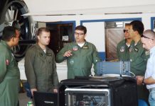 Oficiais do GRPAe/SP visitam o GRAESP/PA