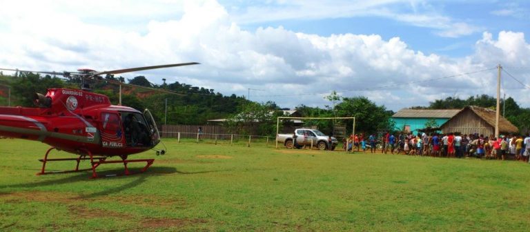 Guardião 02 realiza apoio aeromédico na zona rural de Altamira
